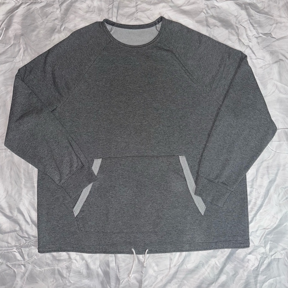 Gray Long Sleeve Sweatshirt